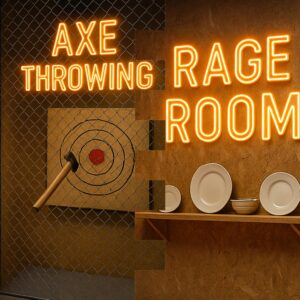 Kirvių mėtymas + Pykčio kambarys 2 asmenims